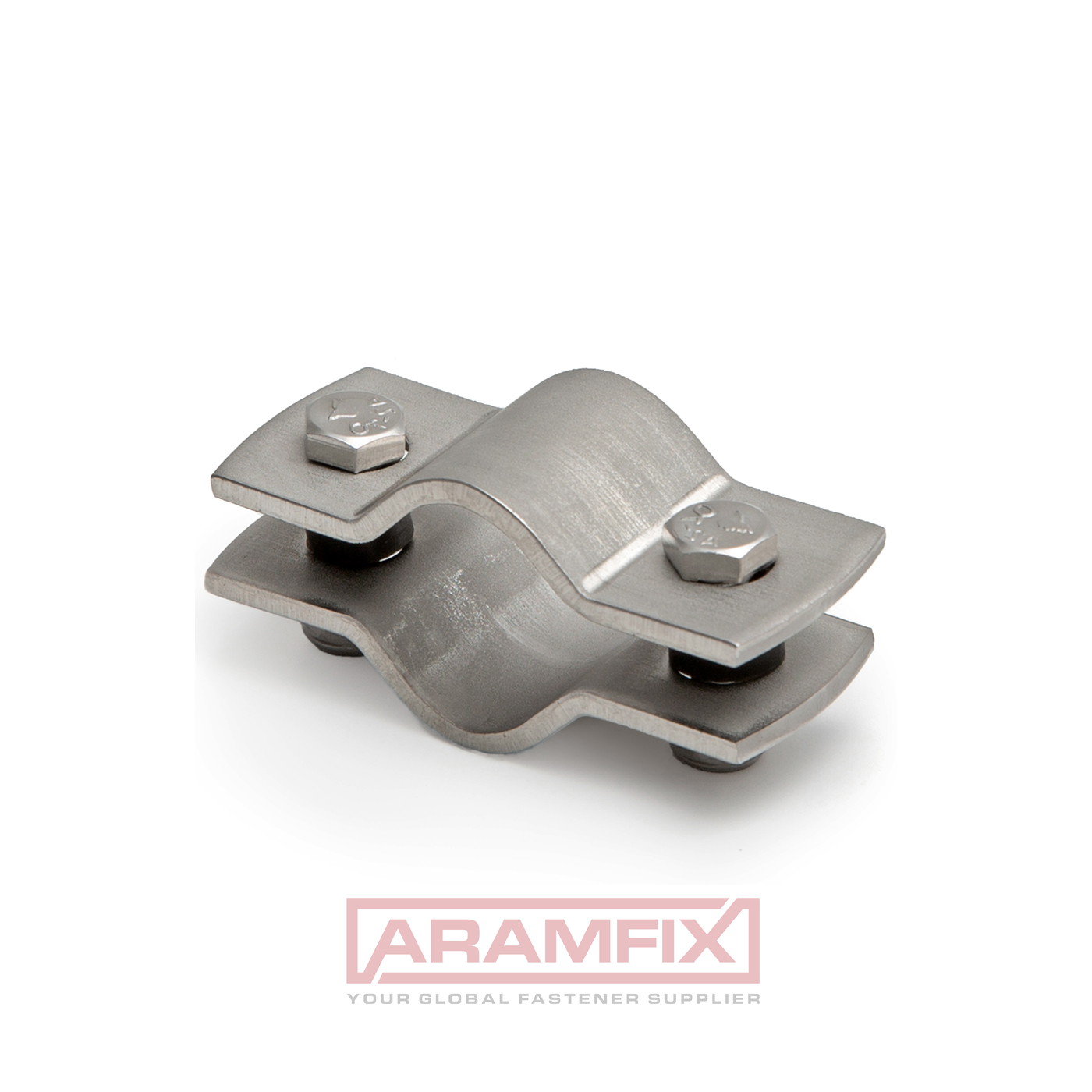 Heavy Duty Pipe Clamp SET 3/4" x Mat.30x3 mm d2 11.5 mm (incl.M10x30 mm)