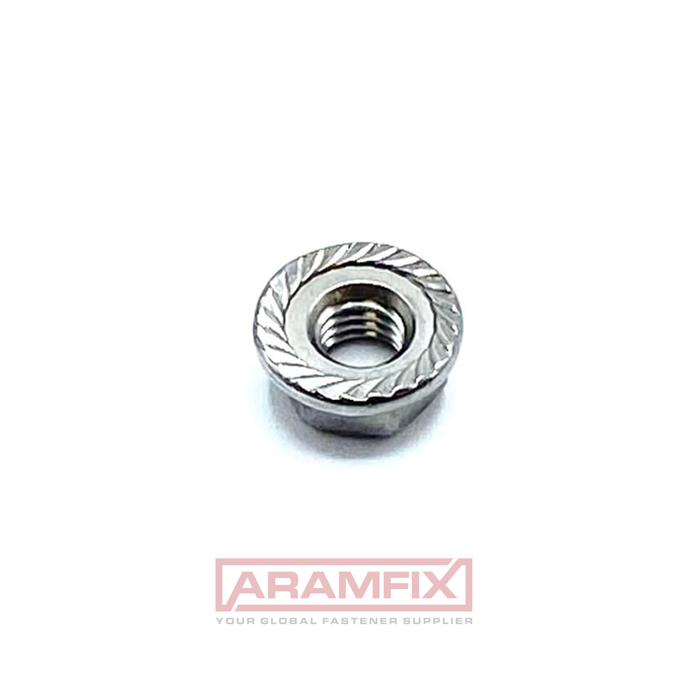 DIN 6923 Flange Nut M5 Class A2 PLAIN Stainless 500 pcs/Box 2