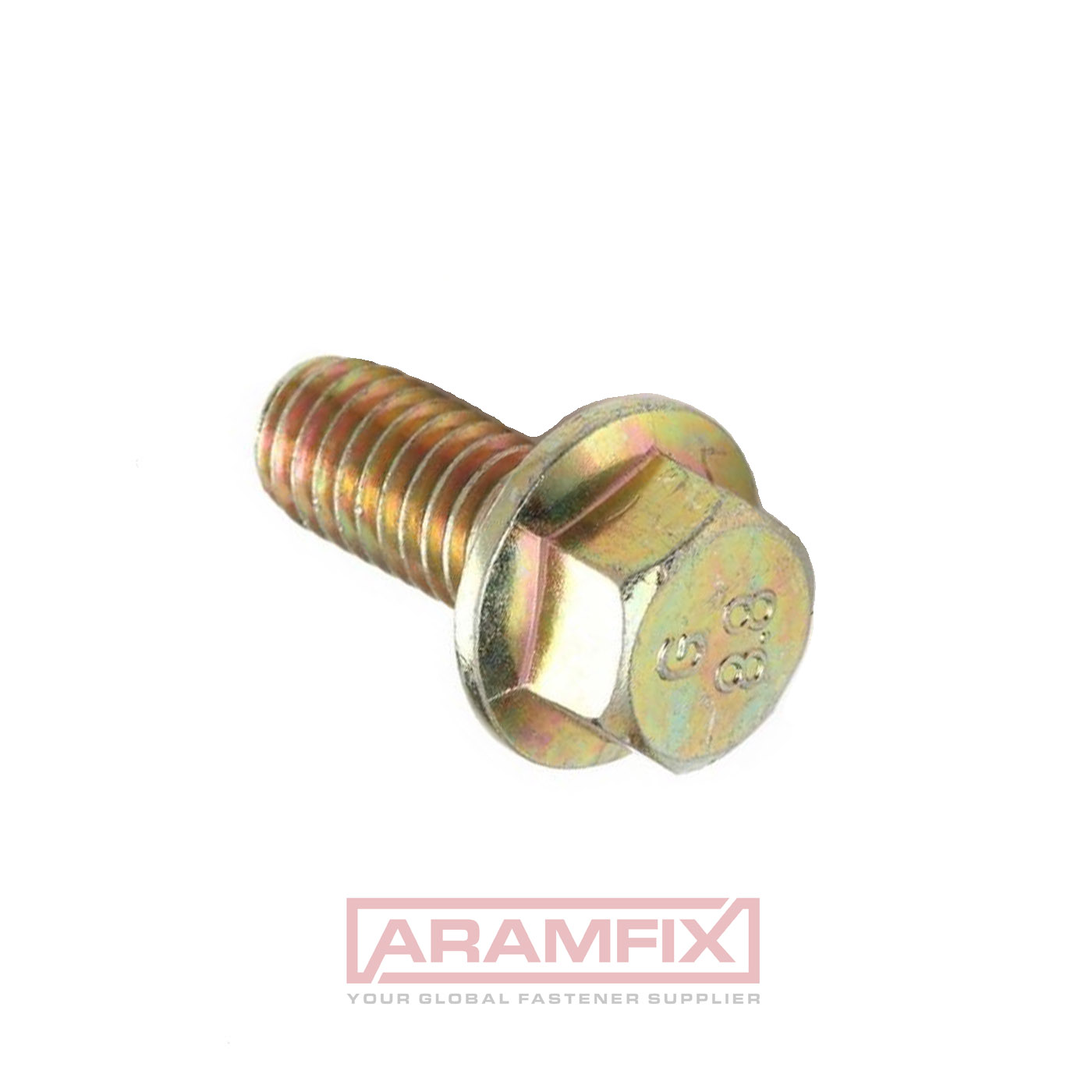 Hex Bolt Flanged M8 x 30 mm