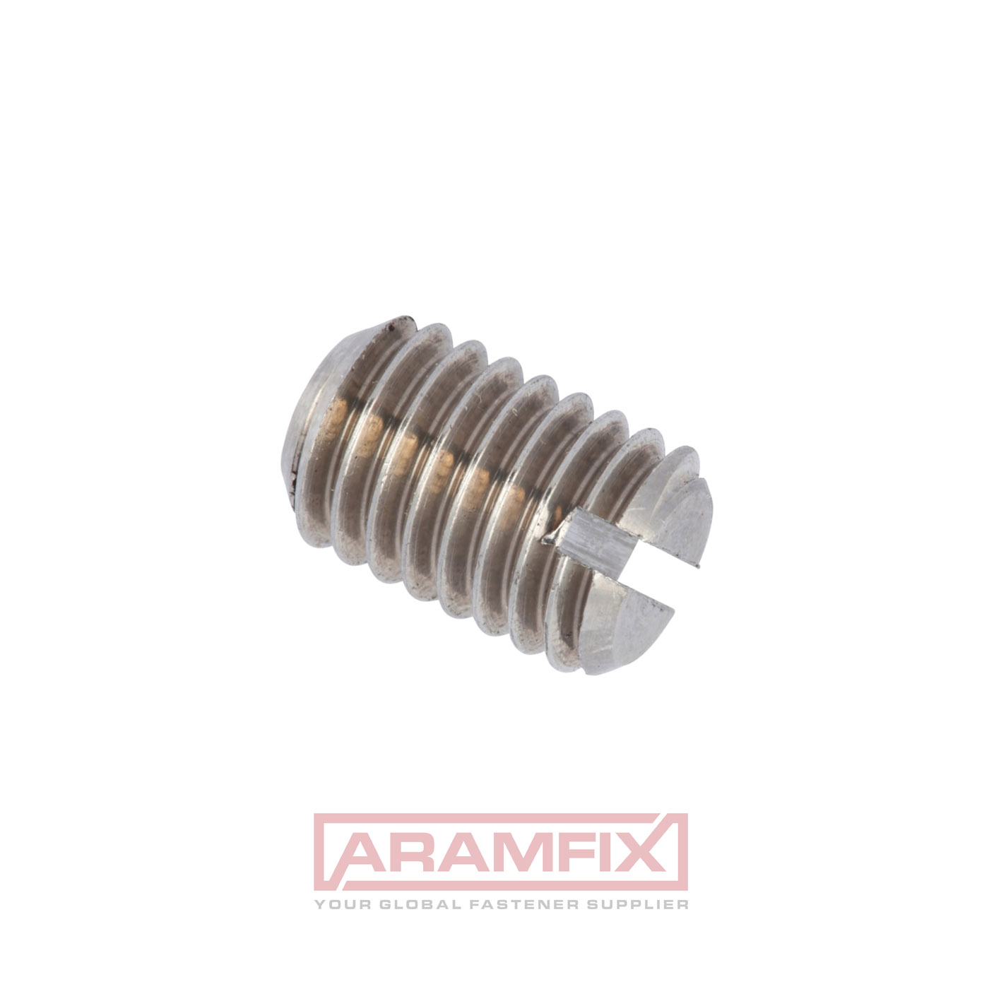 Set screw Nonmarring Flat Point M8 x 10.0mm