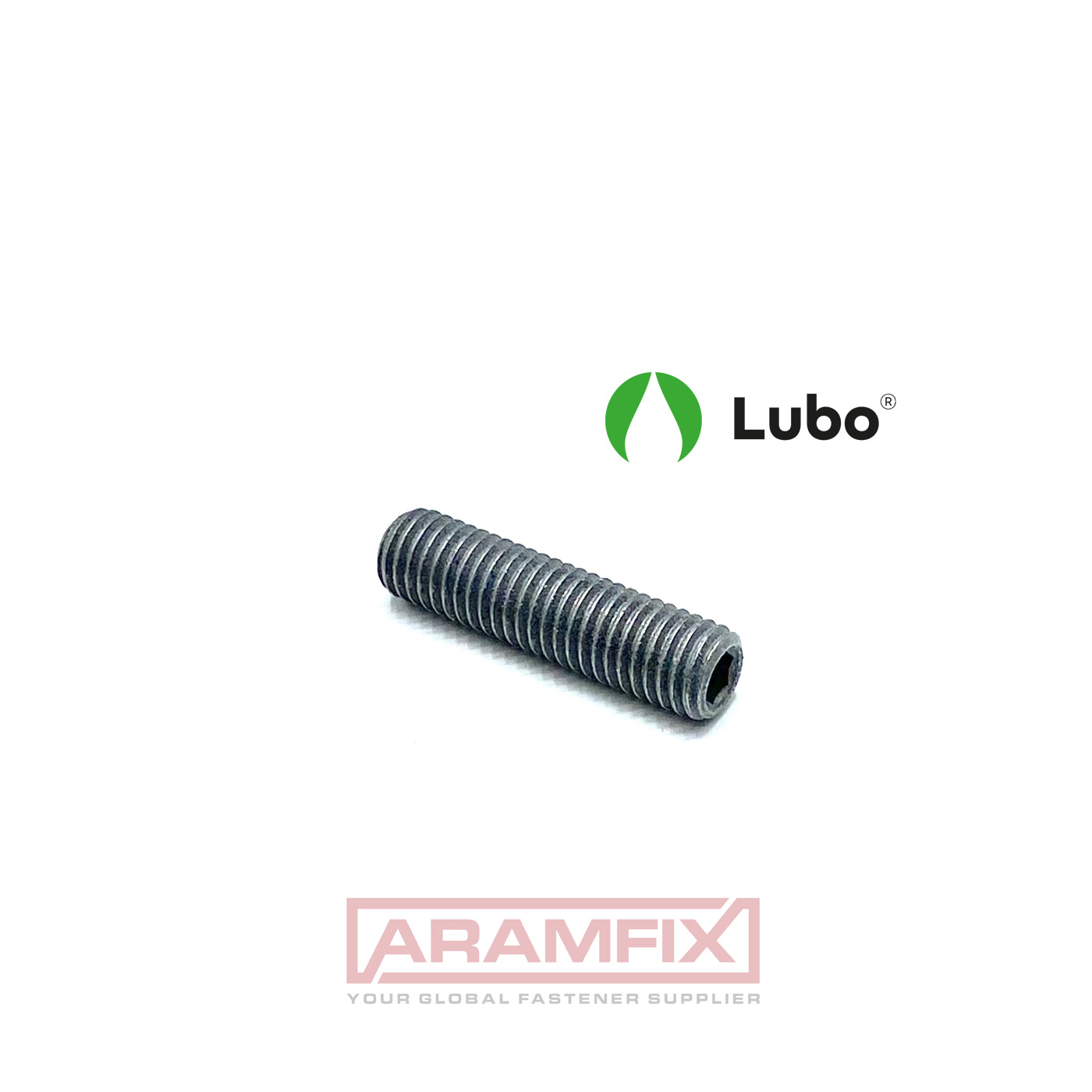 Set screw Nonmarring Flat Point M4 x 16 mm