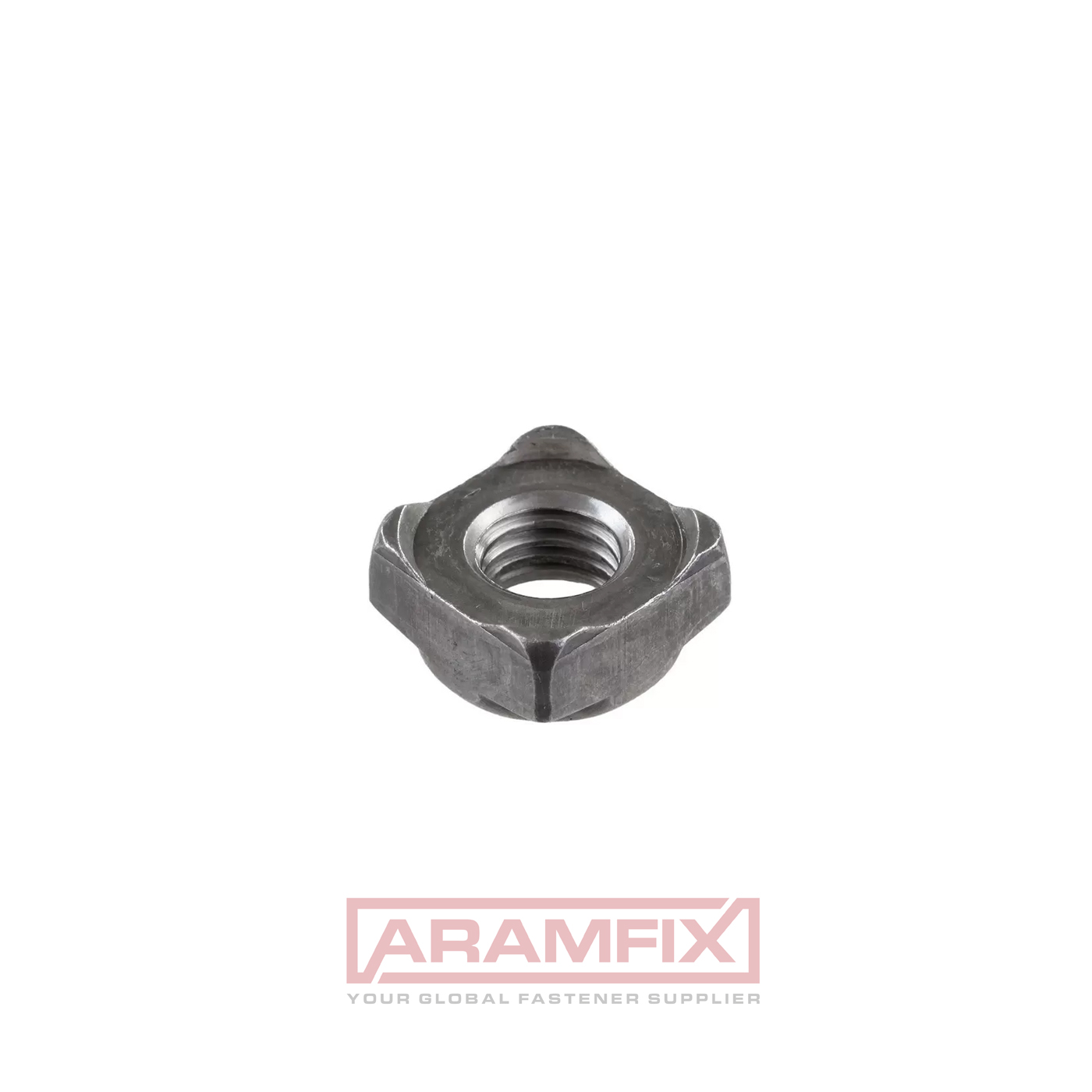 DIN 928 Square Weld Nut Type B M6 Class 8 Steel PLAIN 200 pcs/Box 2