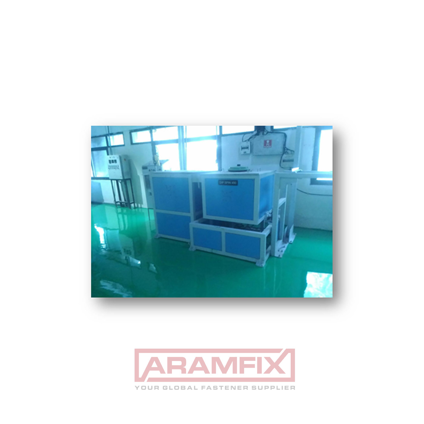 Dip-Spin Coating Machine 450mm basket x LxWxH- 5000x3600x3200mm