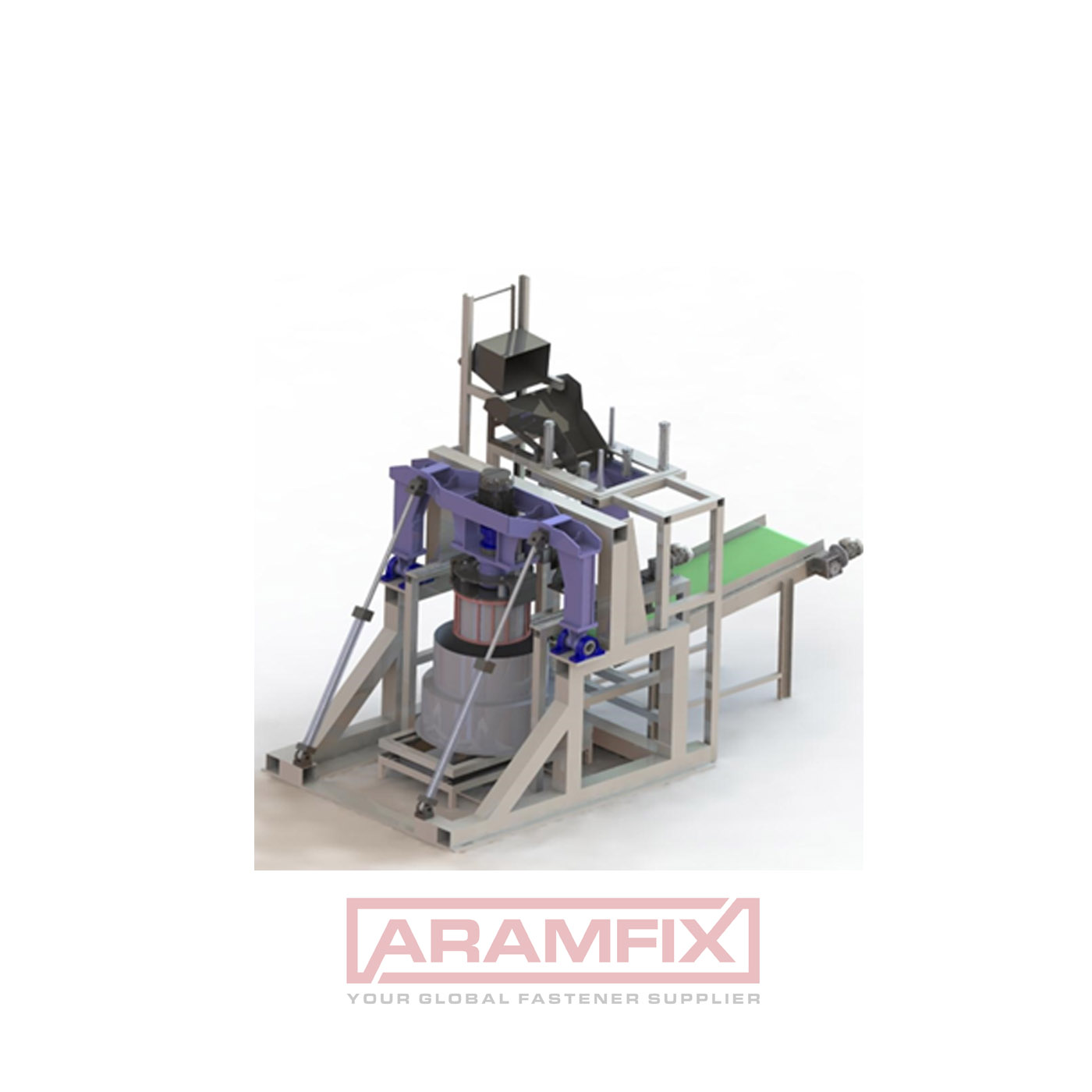 Dip-Spin Coating Machine 500mm basket x LxWxH- 4800x3500x3600mm