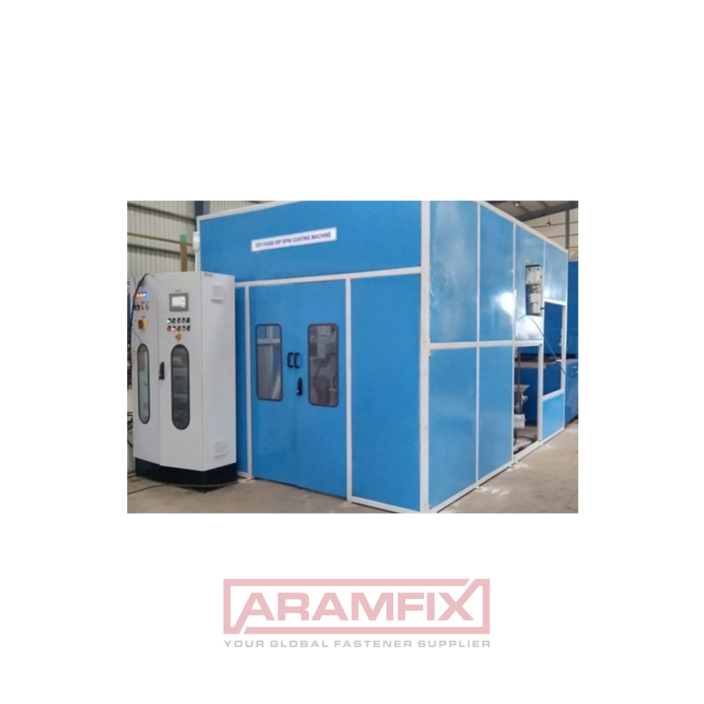 Dip-Spin Coating Machine 600mm basket x LxWxH- 5000x3600x3200mm