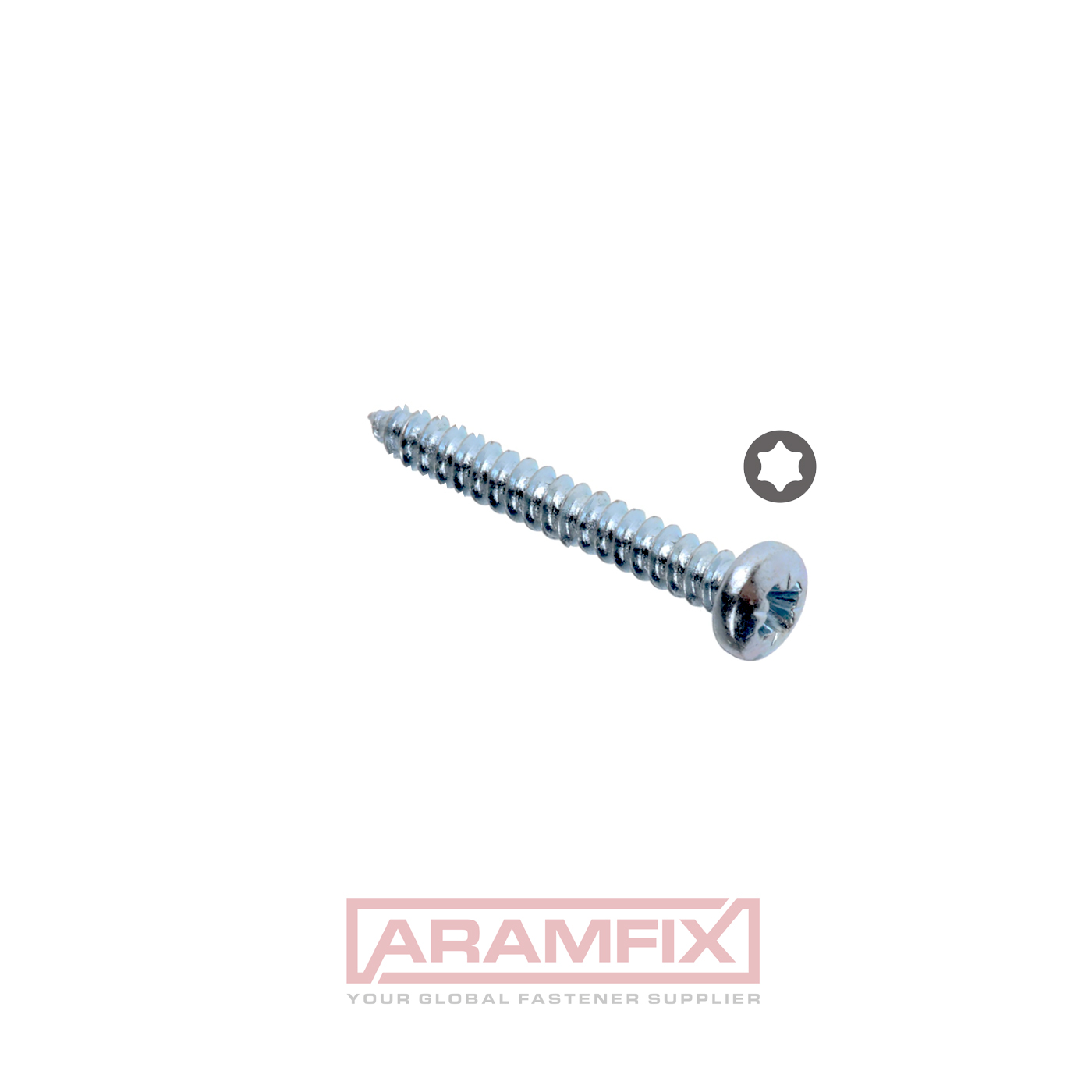 Pan Head Screws with Serrated Thread 5.0 x 60/35 mm