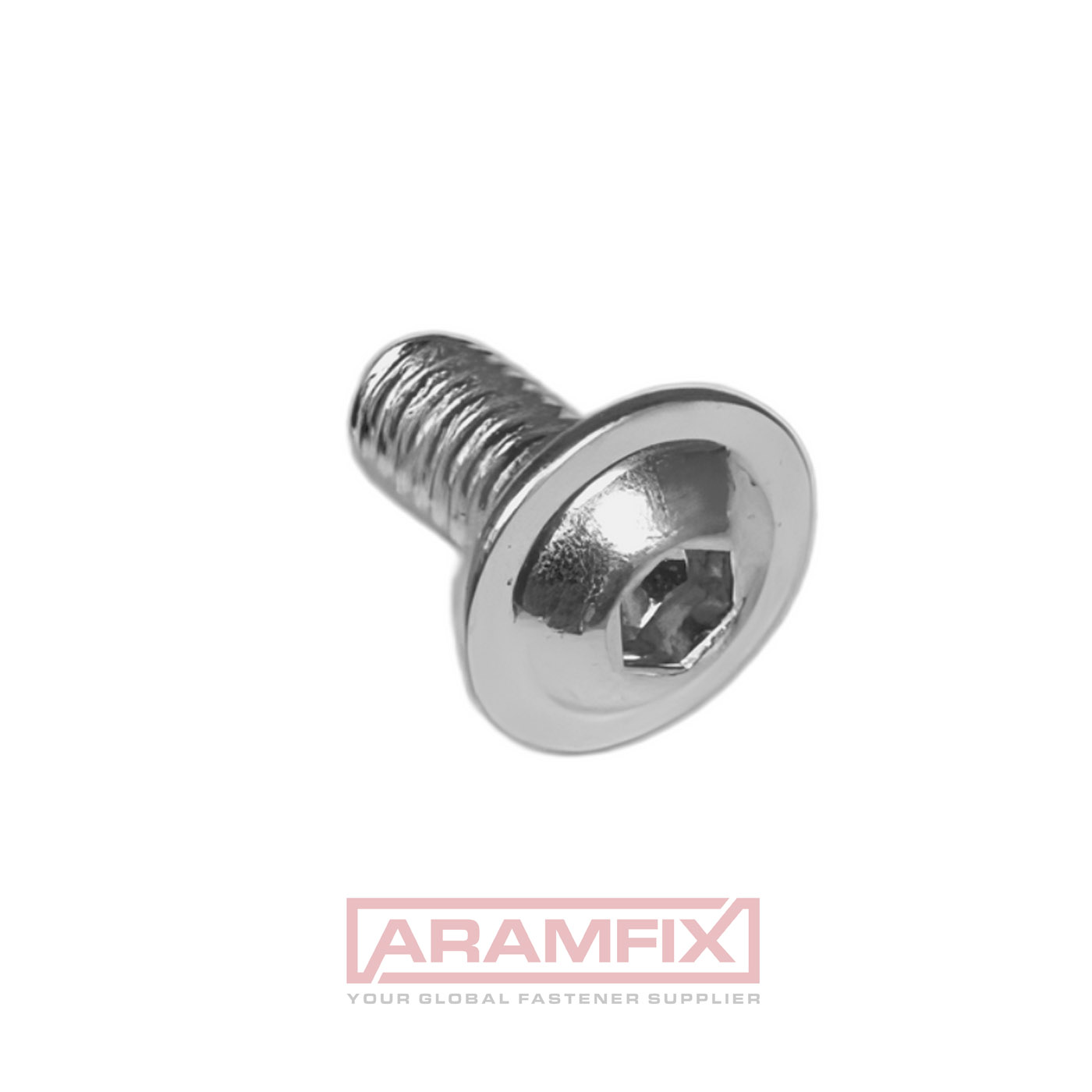 Socket Button Head Screw with Flange M12 x 35 mm