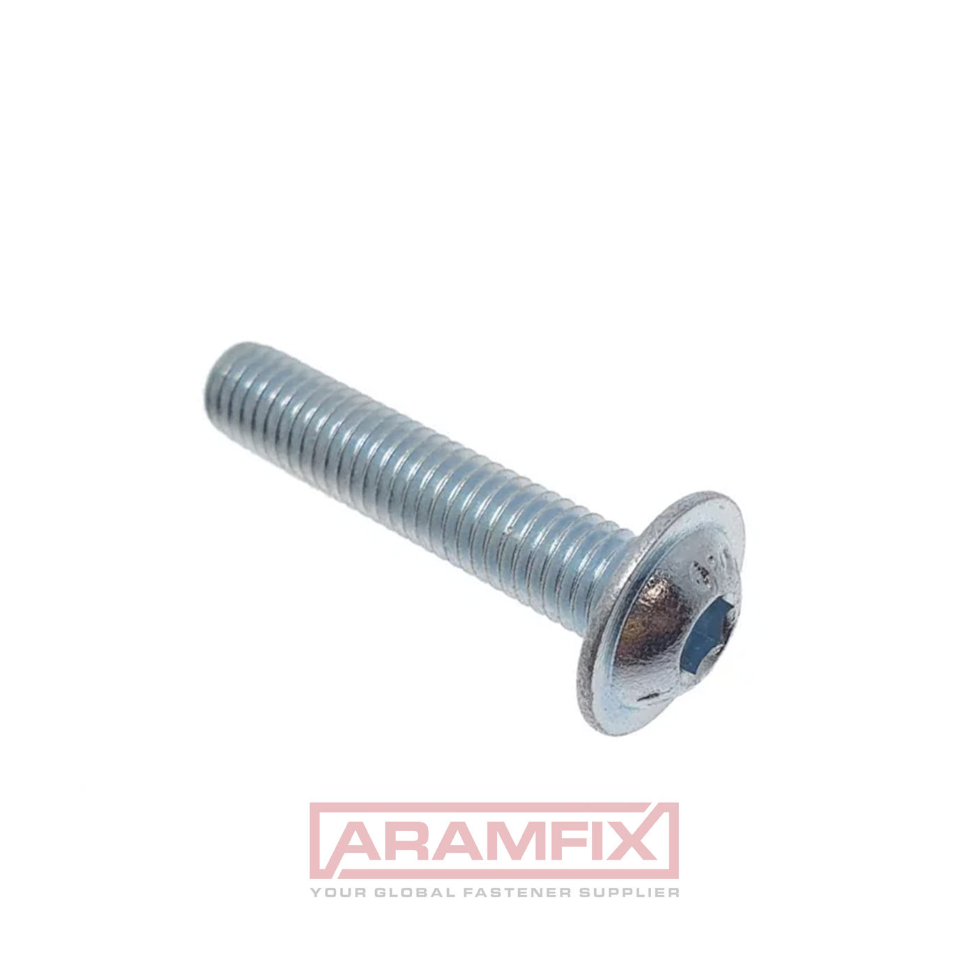Socket Button Head Screw with Flange M3 x 25mm