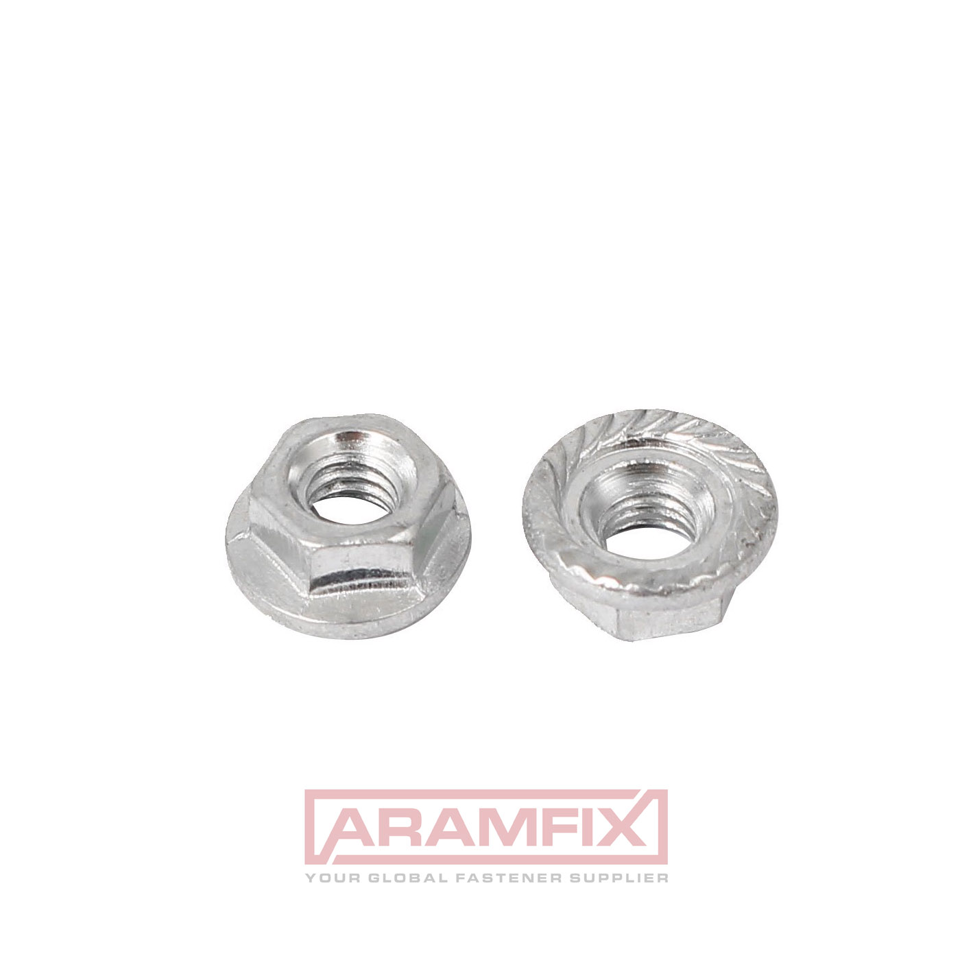 Serrated Flange Nuts M8