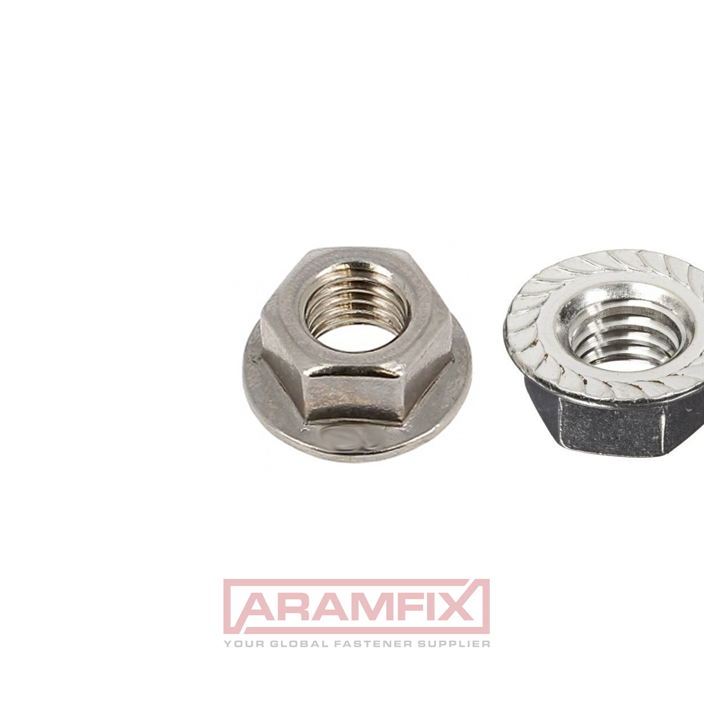 Serrated Flange Nuts M4