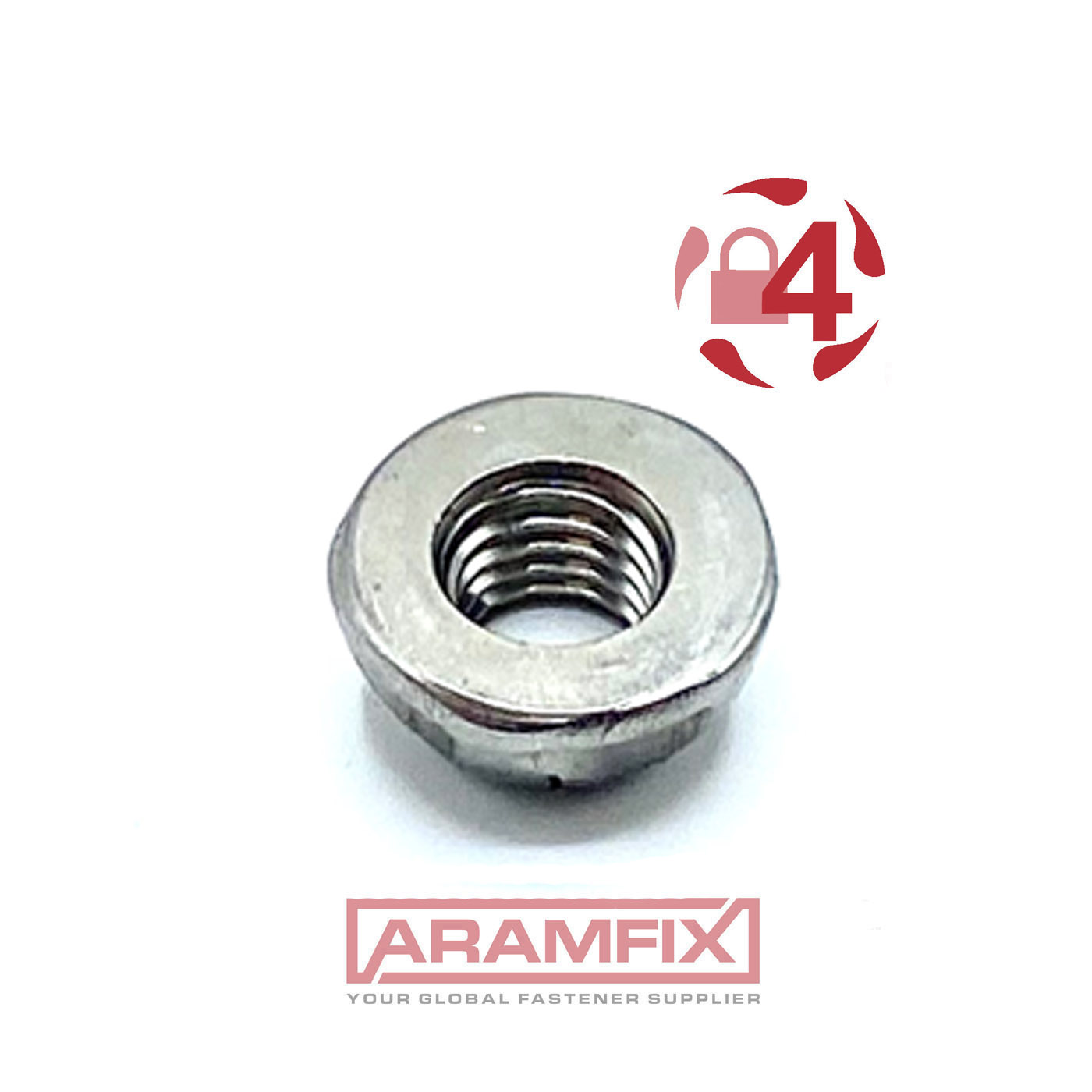 Kinmar Removable Nut Security Fastener M10 Class A2 PLAIN Stainless 100 pcs/Box 3