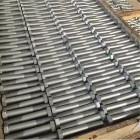 Threaded studs prepared for supply