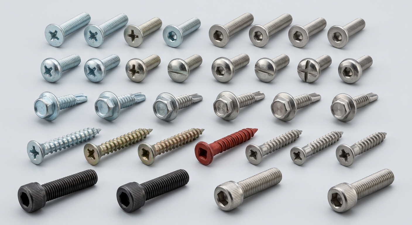 Screws fasteners