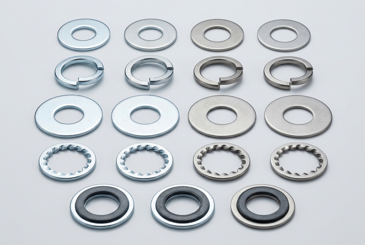 Washer fasteners